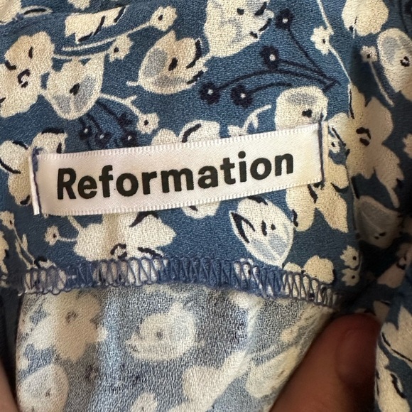 Reformation Lacey Raquel Floral Midi Dress - Picture 4 of 12